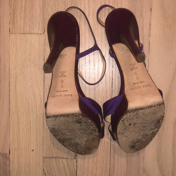 Kate Spade Purple Sandals - Picture 5 of 9